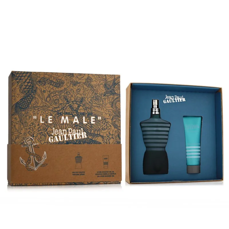 Le Male Eau de Toilette pour Homme 125 ml + Gel Douche 75 ml