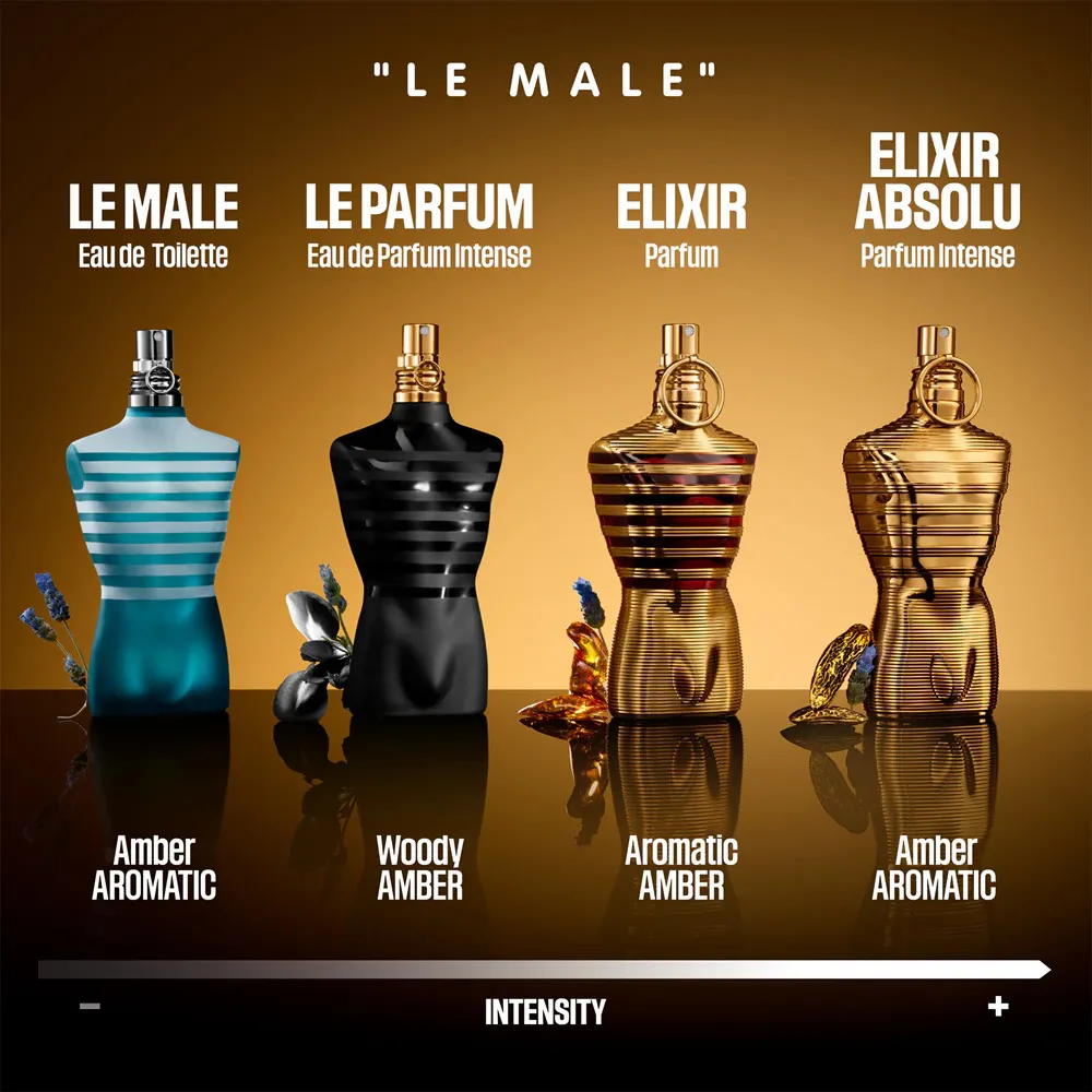 Le Male Elixir parfum pour homme 125 ml