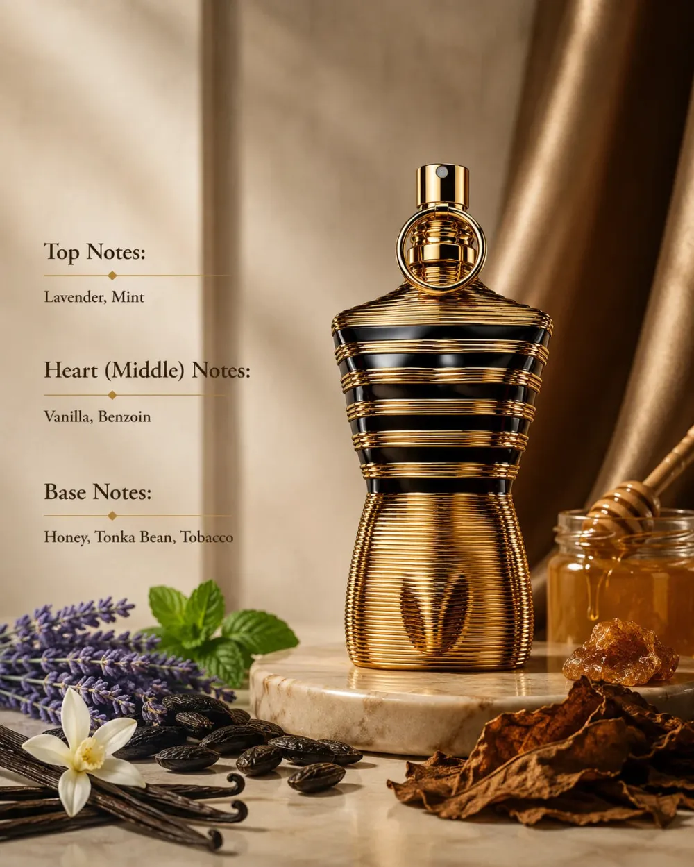 Le Male Elixir parfum pour homme 75 ml