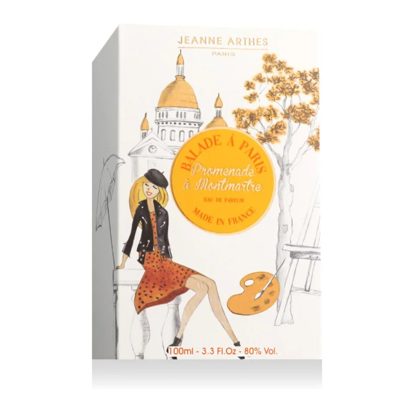 Jeanne Arthes Balade à Paris Promenade à Montmartre eau de parfum pour femme 100 ml