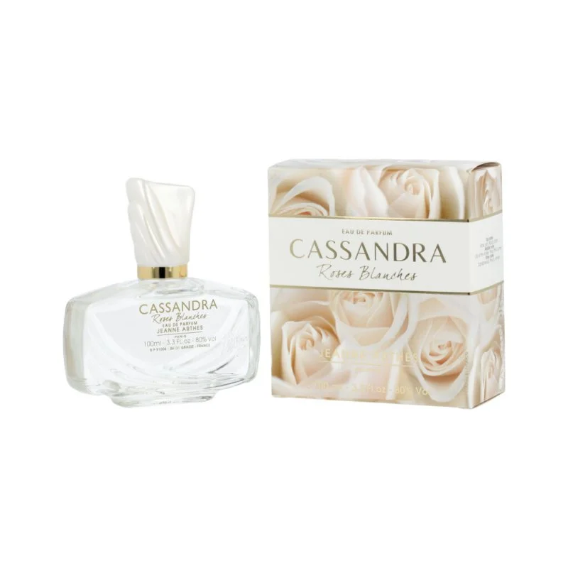 Jeanne Arthes Cassandra Roses Blanches eau de parfum pour femme 100 ml