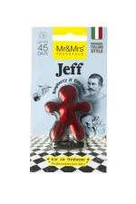 Jeff Chrome Framboise & Patchouli parfum pour voiture rouge