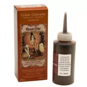 Henné Color Pâte à crème fine 90ml Marron d'or