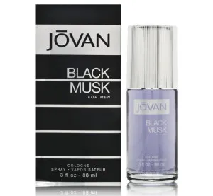 Jovan Musk Black eau de Cologne pour hommes 88 ml