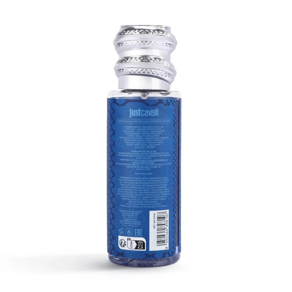 Just Cavalli Vibrant Aqua spray corporel pour femme 250 ml