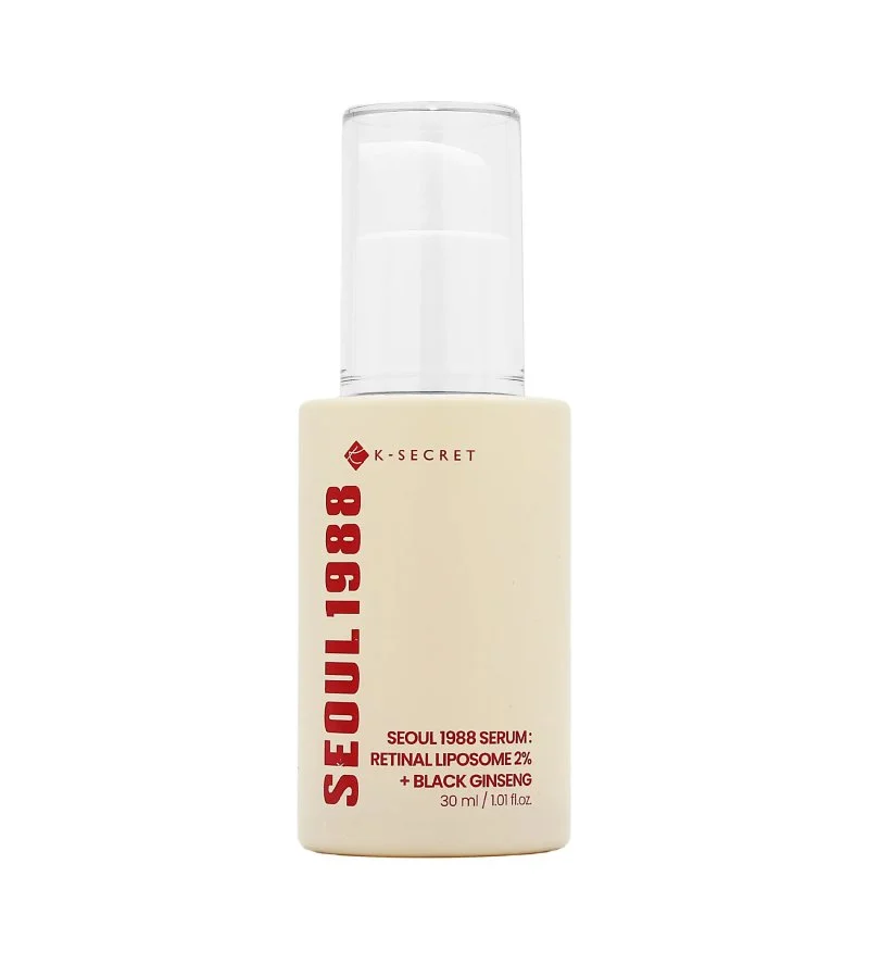 SEOUL 1988 Serum Retinal Liposome 2% + Black Ginseng sérum raffermissant au rétinal liposomal 30 ml