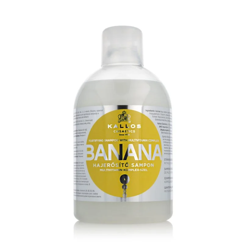 Shampooing à la Banane au Complexe Multivitaminé 1000 ml