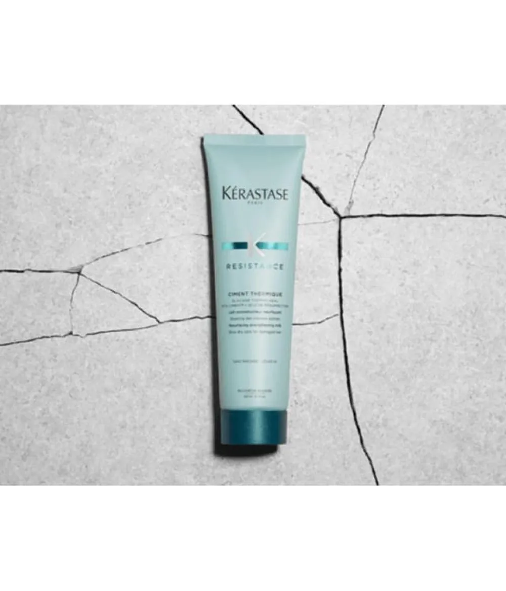 Résistance Ciment Thermique Lait pour cheveux fragilisés soin réparateur thermo-actif 150 ml