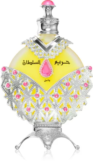 Khadlaj Hareem Al Sultan Silver huile parfumée unisexe 35 ml