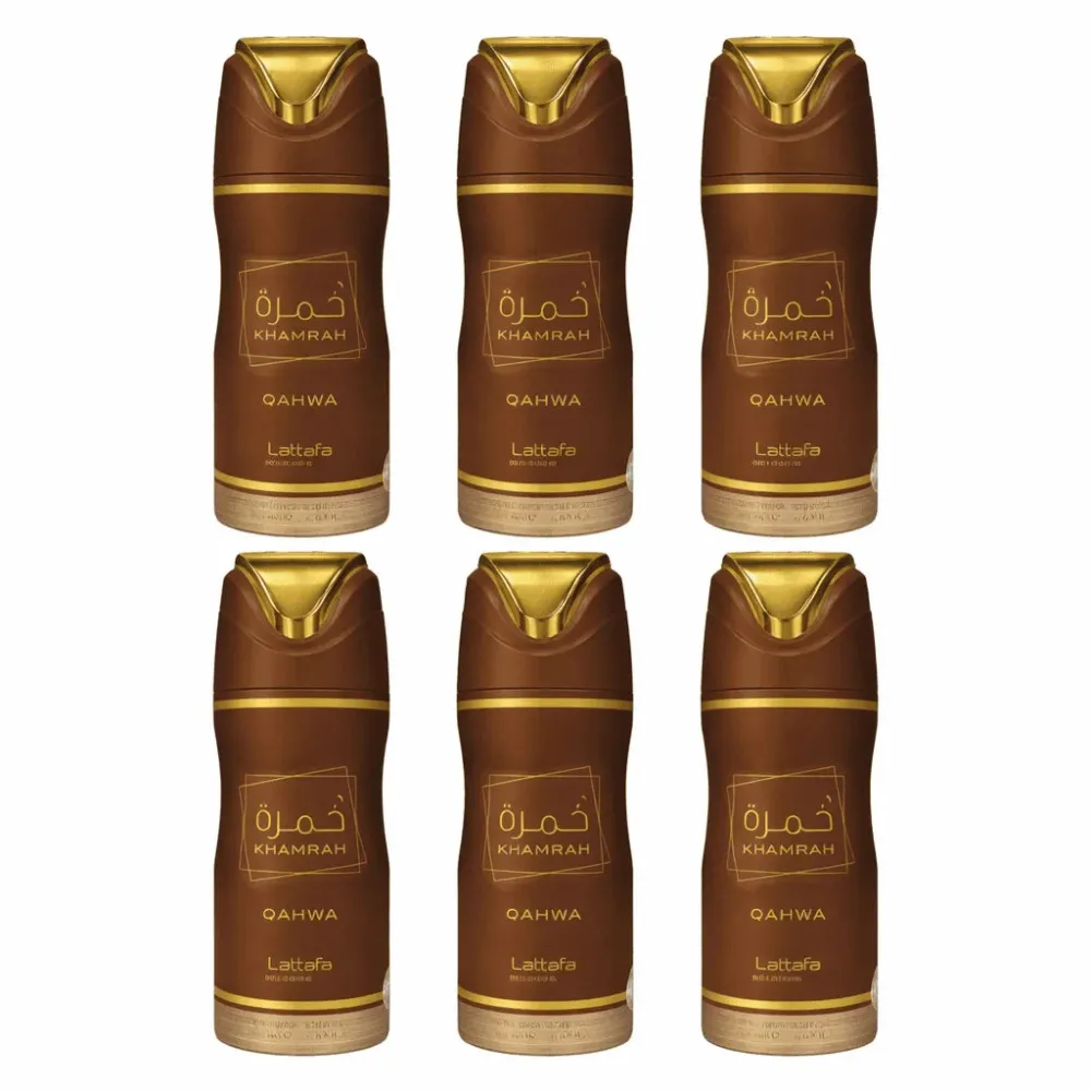 Khamrah Qahwa Déodorant en spray unisexe 200 ml