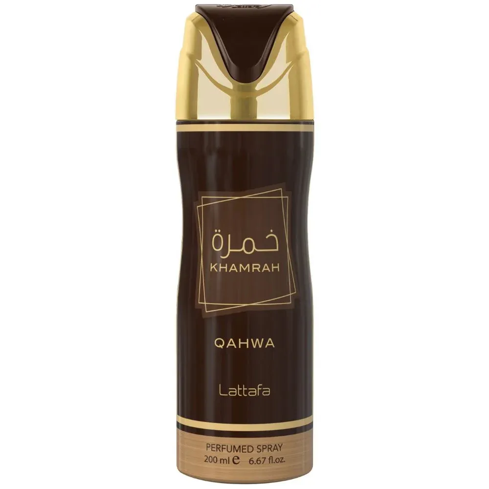 Khamrah Qahwa Déodorant en spray unisexe 200 ml