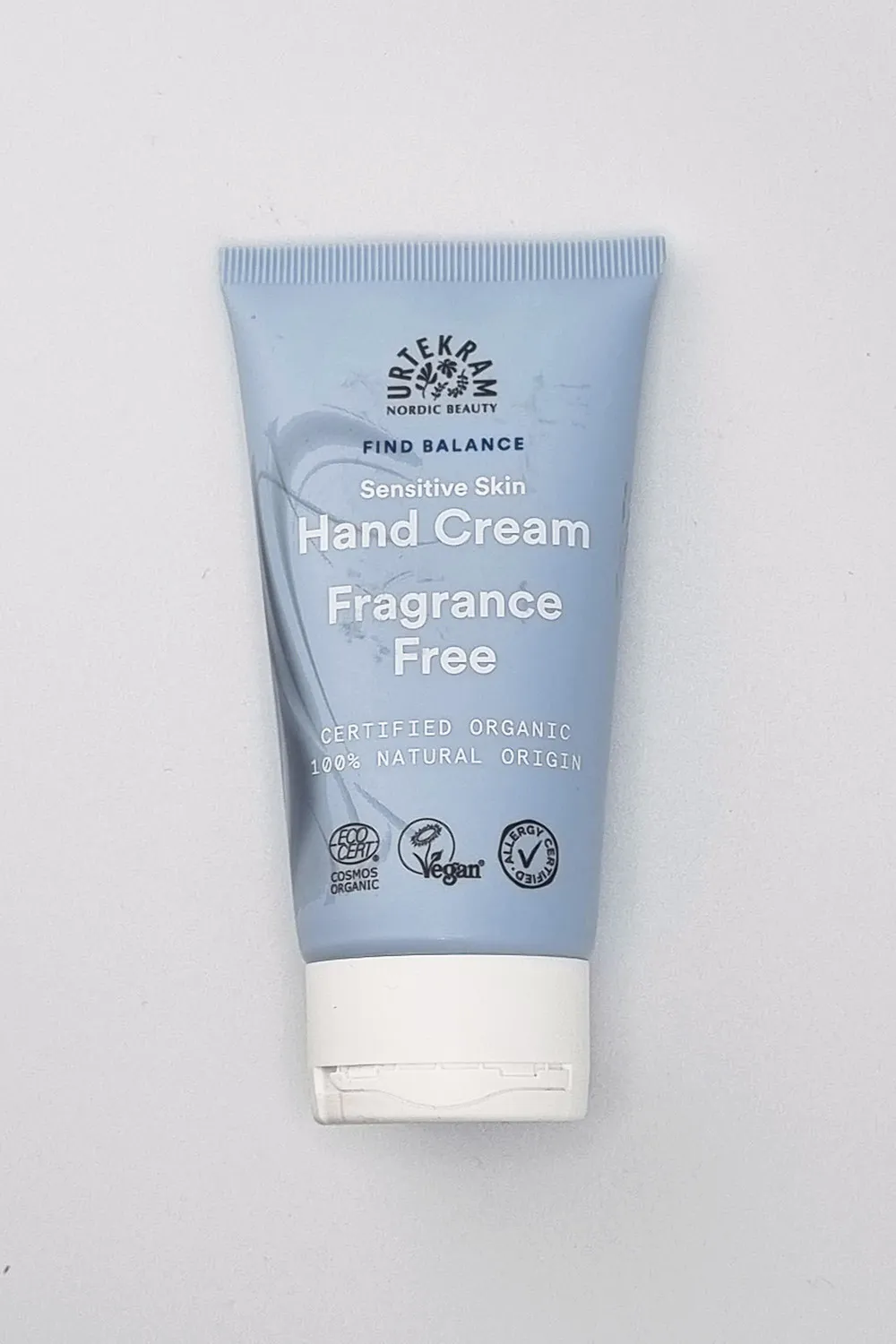 Urtekram Crème pour les mains sans parfum 75ml BIO, VEG