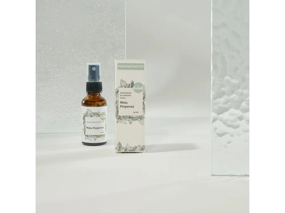 Kvitok Eau aux herbes - menthe poivrée BIO (100 ml)