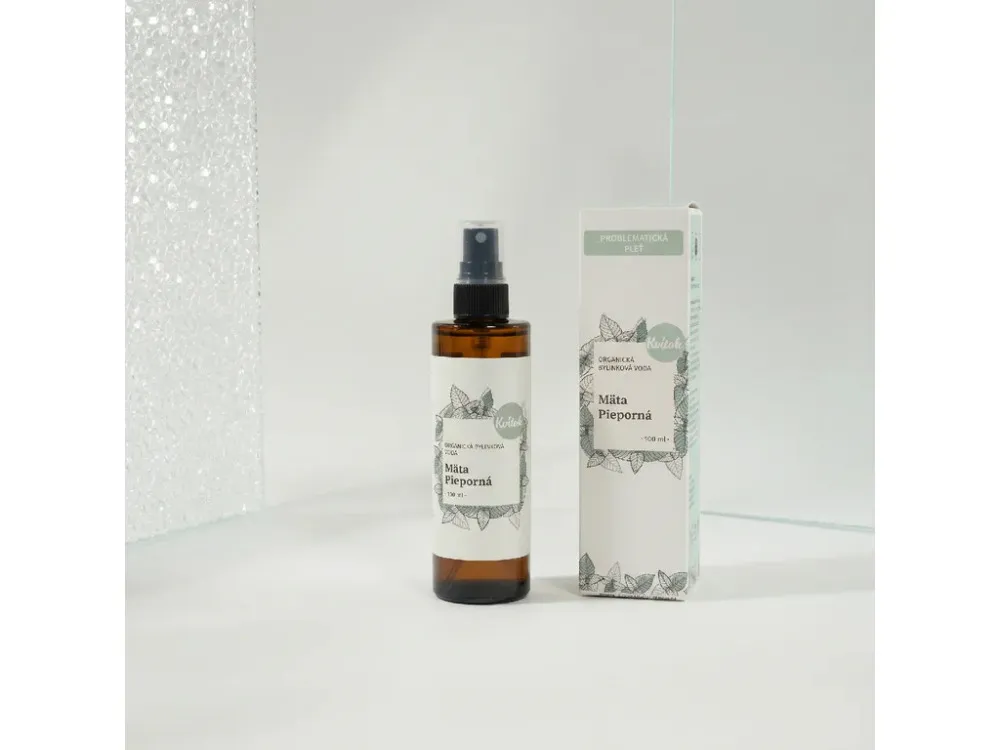 Kvitok Eau aux herbes - menthe poivrée BIO (100 ml)