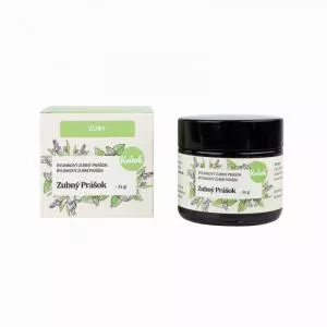 Kvitok Poudre dentaire aux herbes (25 g) - convient également aux dents sensibles