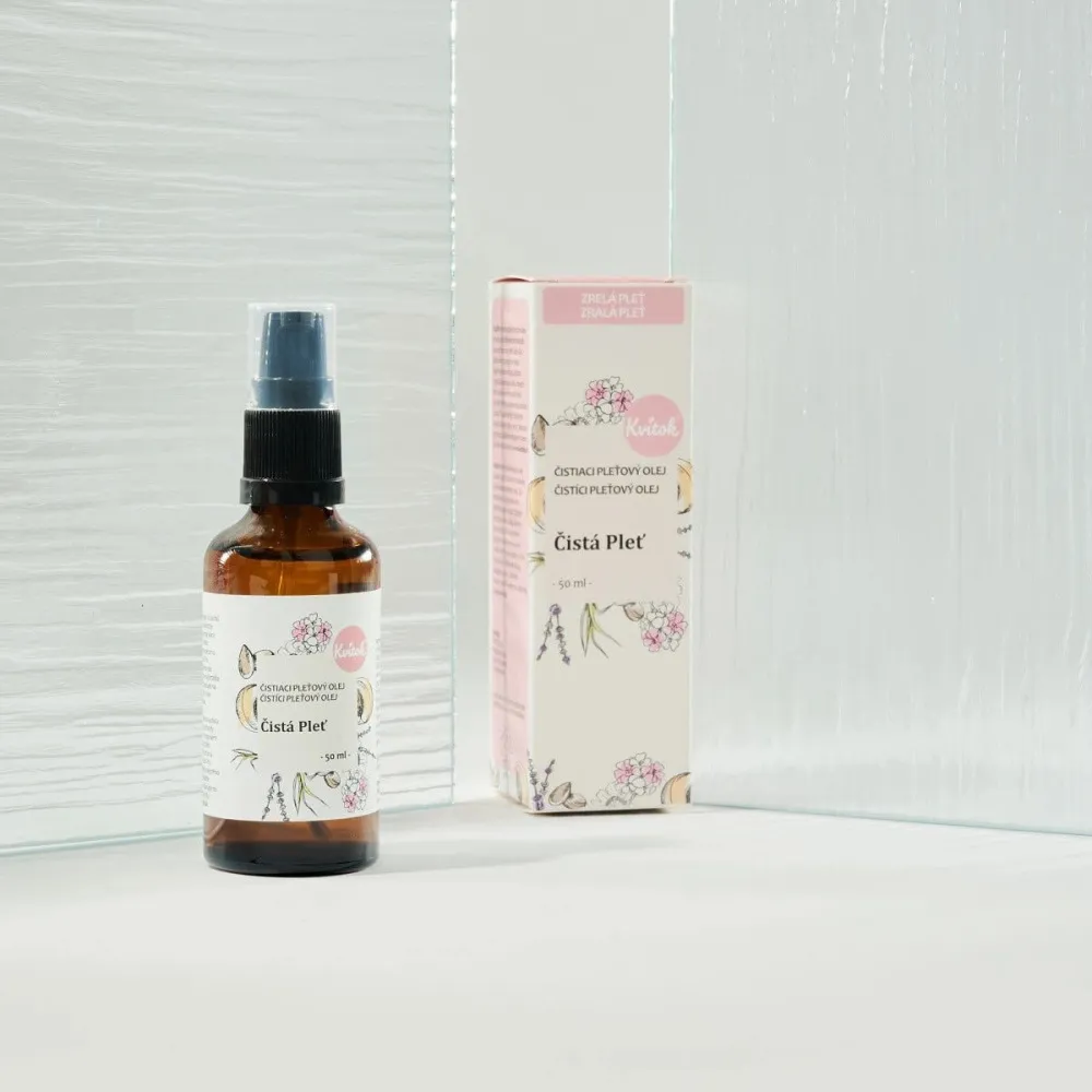 Kvitok Huile nettoyante Pure Skin pour les peaux matures (50 ml) - ne dessèche pas, donne de l'élasticité