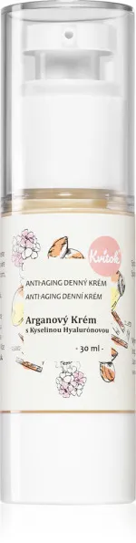 Kvitok Crème de jour à l'argan pour les peaux matures 30 (30 ml) - avec acide hyaluronique