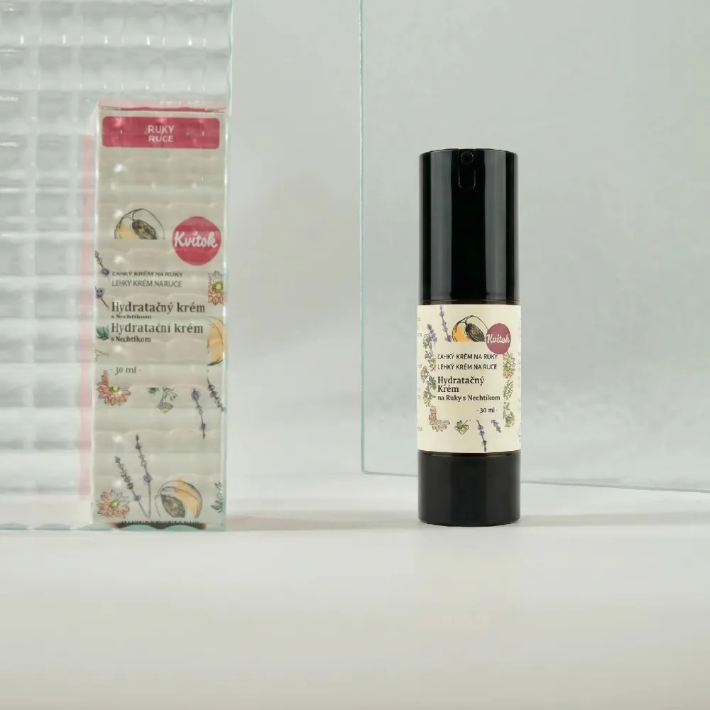 Kvitok Crème hydratante pour les mains au calendula (30 ml) - adoucit et régénère.