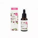Kvitok Huile pour le visage à la framboise non raffinée BIO (30 ml) - avec un léger parfum de framboise