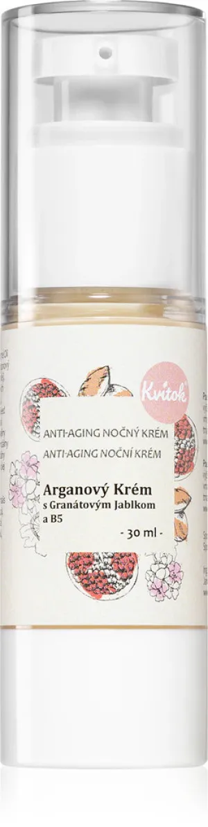 Kvitok Crème de nuit à l'argan pour les peaux matures 30 (30 ml) - ralentit le vieillissement de la peau