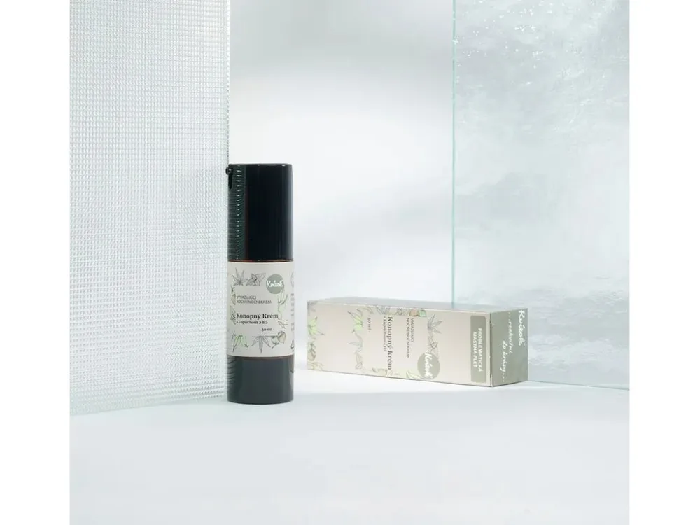 Kvitok Crème de nuit au chanvre pour les peaux grasses (30 ml) - élimine l'acné