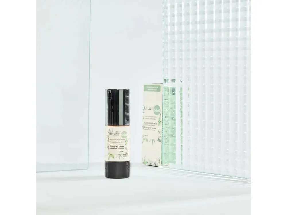 Kvitok Crème de nuit au chanvre pour les peaux grasses (30 ml) - élimine l'acné