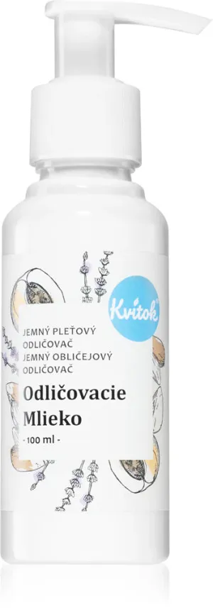 Kvitok Lait exfoliant (100 ml) - à l'huile d'amande et d'abricot