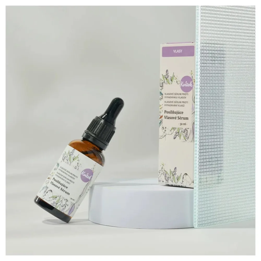 Kvitok Sérum fortifiant pour cheveux (30 ml) - adapté à la chute des cheveux