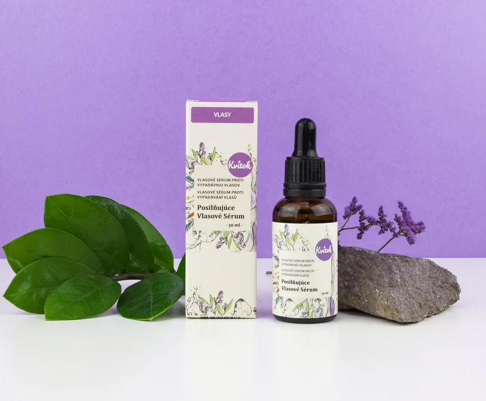 Kvitok Sérum fortifiant pour cheveux (30 ml) - adapté à la chute des cheveux