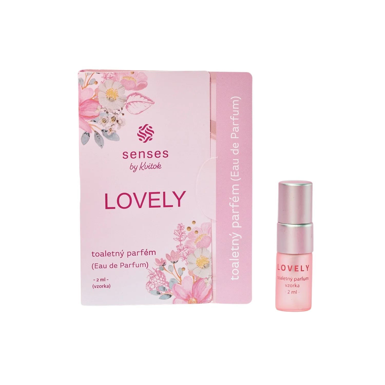 Kvitok Senses Parfum Lovely - échantillon (2 ml) - aux notes de rose, de vanille et d’agrumes