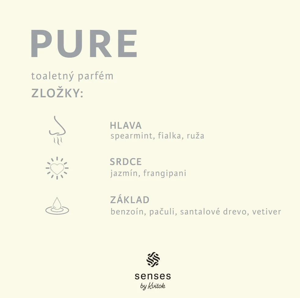 Kvitok Senses Parfum Pure - échantillon (2 ml) - parfum floral au jasmin