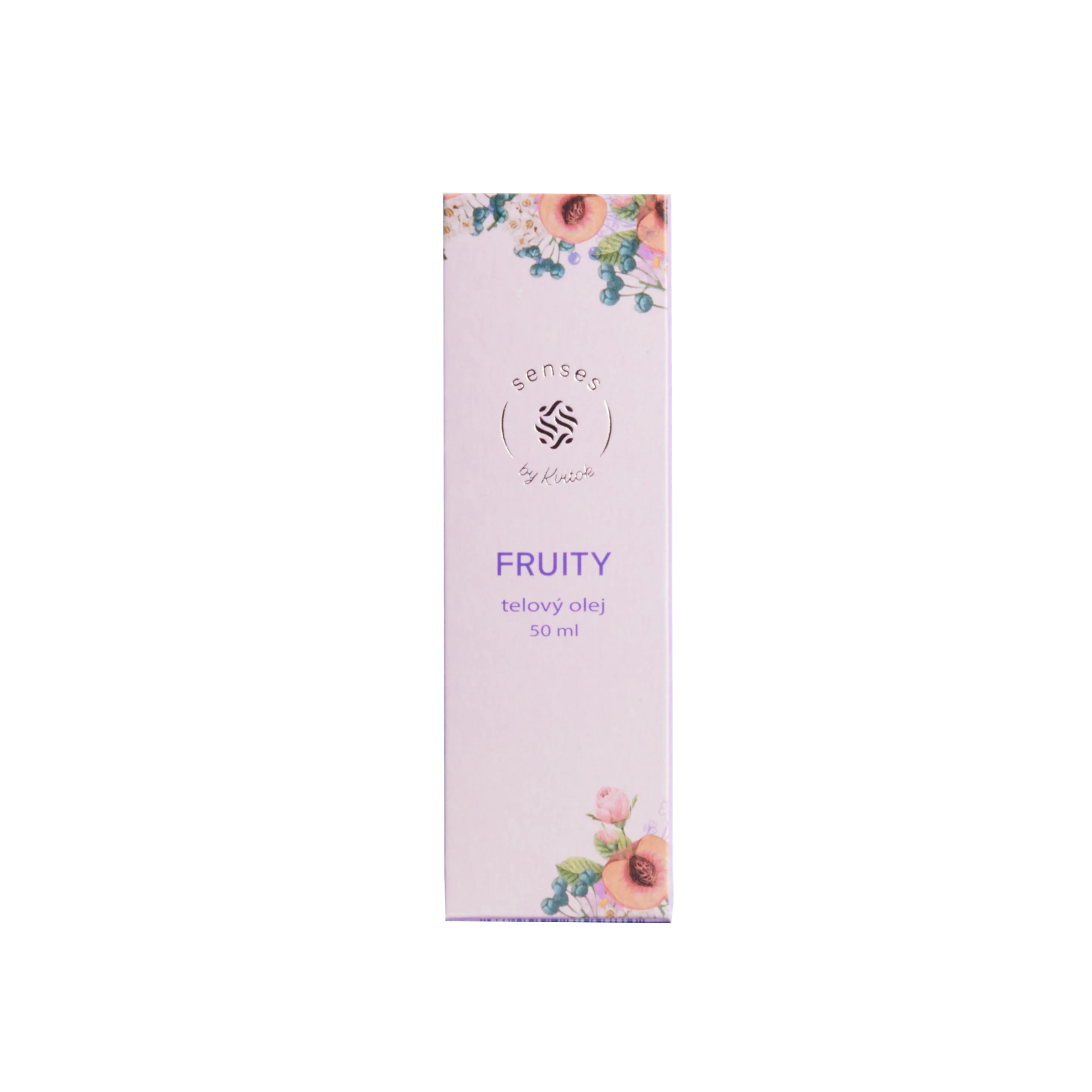 Kvitok Senses Huile corporelle nourrissante Fruity (50 ml) - au parfum de framboise, cassis et vanille
