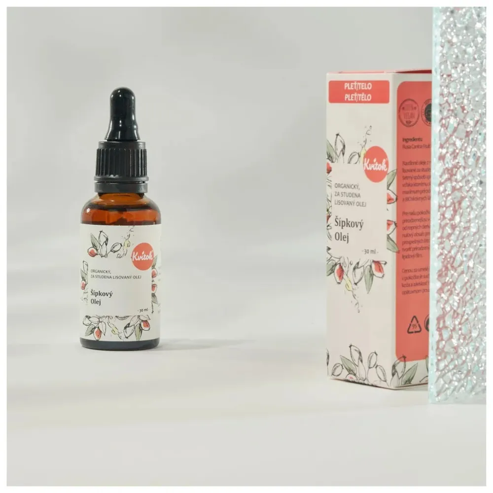 Kvitok Huile de rose musquée BIO (30 ml) - pressée à froid