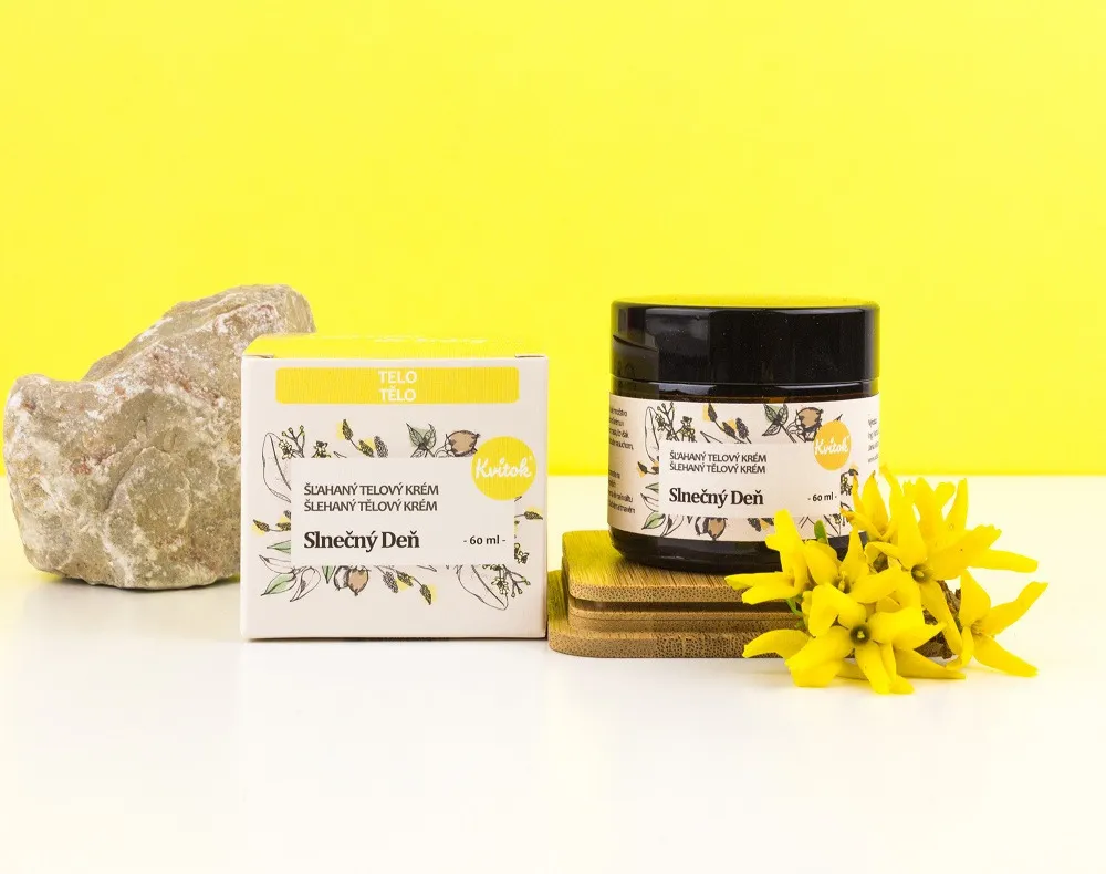 Kvitok Crème fouettée pour le corps Sunny Day (60 ml) - aux délicates nuances florales