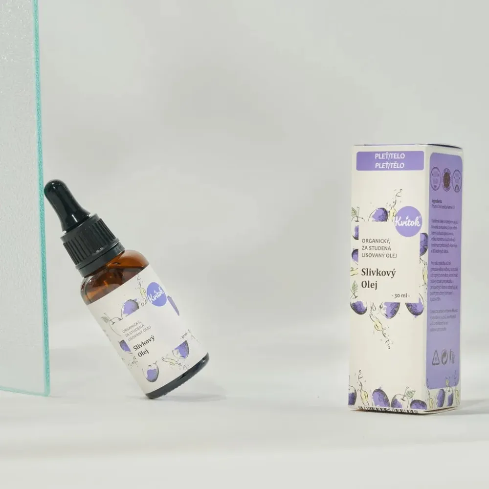 Kvitok Huile de prune BIO (30 ml) - riche en antioxydants