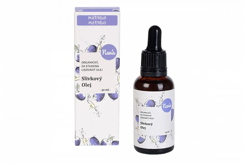 Kvitok Huile de prune BIO (30 ml) - riche en antioxydants