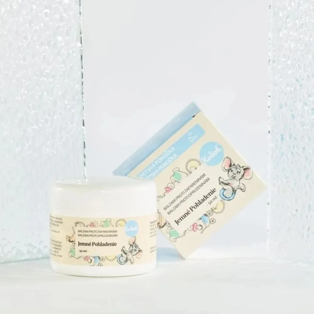 Kvitok Baume au zinc pour l'érythème fessier Douce caresse (50 ml) - guérit et apaise