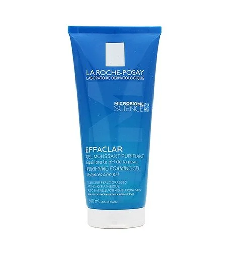 Effaclar gel nettoyant purifiant en profondeur pour peaux grasses et sensibles 200 ml