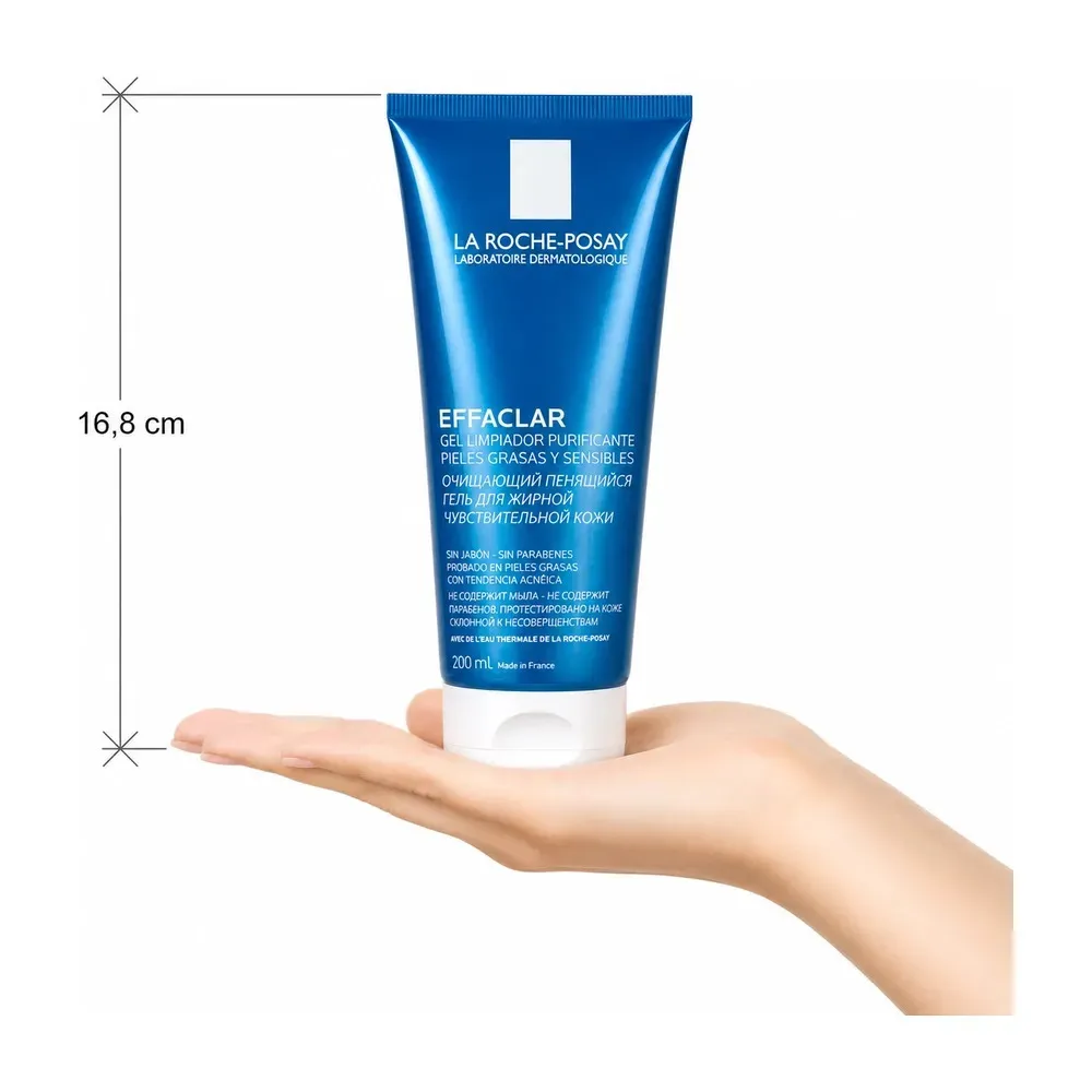 Effaclar gel nettoyant purifiant en profondeur pour peaux grasses et sensibles 200 ml