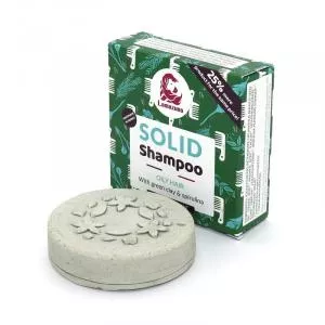 Lamazuna Shampooing solide pour cheveux gras à l'argile verte et à la spiruline (70 g)