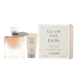 Coffret cadeau Lancôme La Vie Est Belle pour femmes eau de parfum 50 ml + lait pour le corps 50 ml