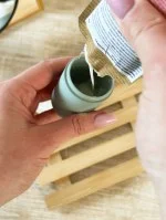 laSaponaria Applicateur pour déodorant roll-on - rechargeable - solution durable