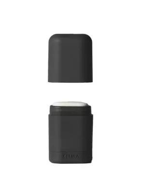 laSaponaria Applicateur de déodorant solide - rechargeable Gris foncé - en couleurs élégantes