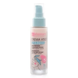 laSaponaria Crème de jour Lift & Defence pour peaux matures BIO (50 ml) - au collagène végétal et à l’ectoïne