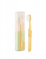 laSaponaria Brosse à dents pour enfants - abricot - matériaux 100% naturels