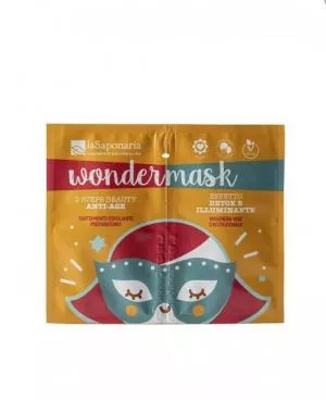 laSaponaria Masque facial anti-âge biphasé Wondermask (8 5 ml)