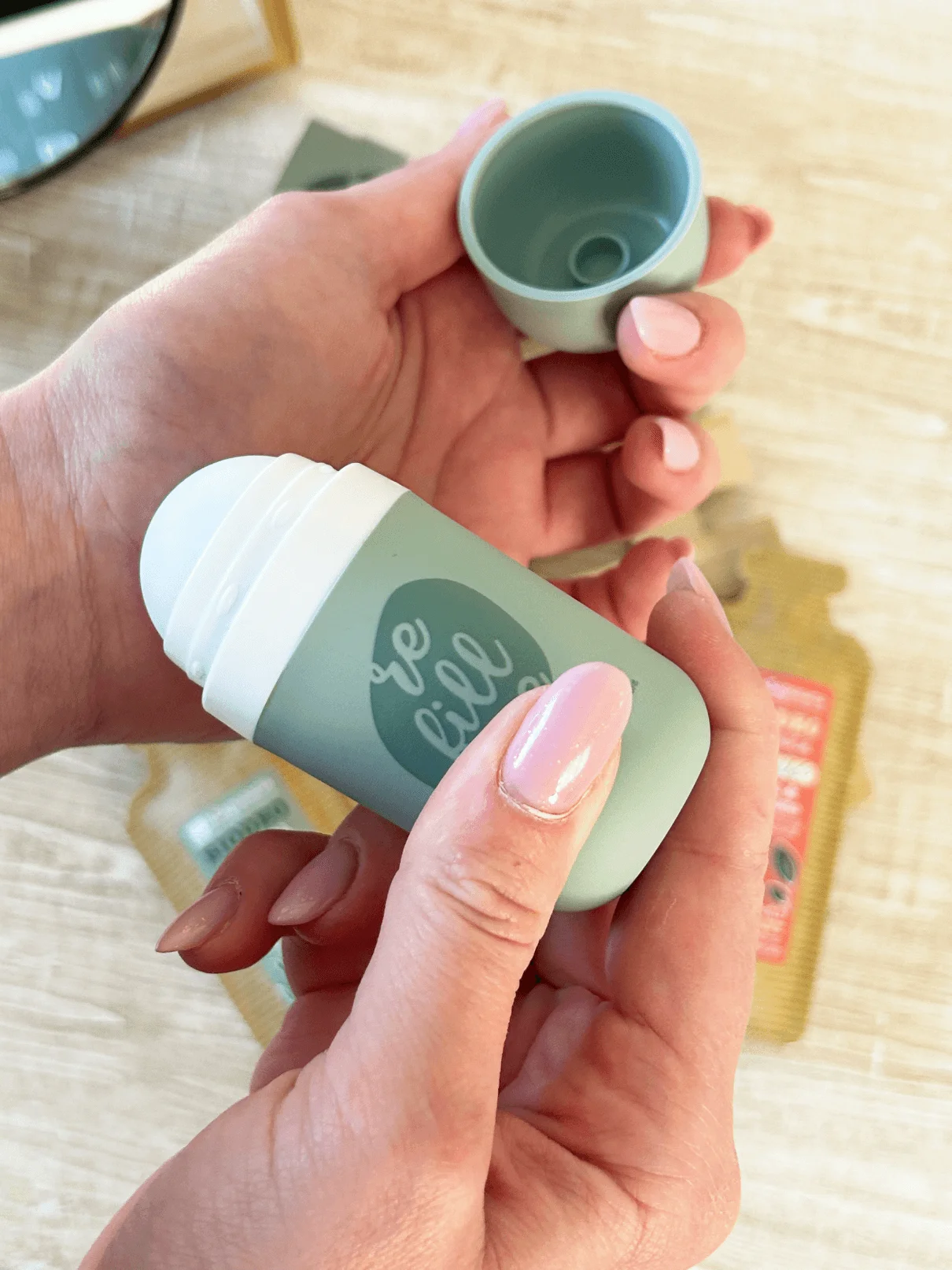 laSaponaria Recharge pour déodorant roll-on Sunrise - Mangue & Pamplemousse BIO (40 ml) - parfum tropical