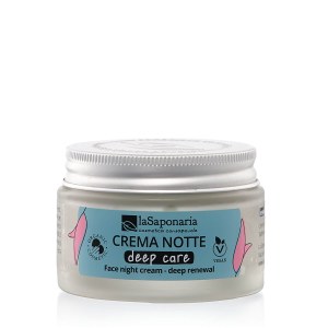 Crème de nuit pour le visage Deep Care pour peaux matures BIO (50 ml) - régénération en profondeur pendant le sommeil