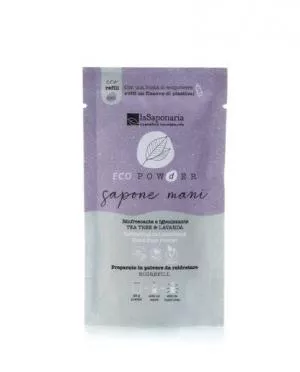 laSaponaria Savon désinfectant en poudre pour les mains - arbre à thé et lavande (25 g)