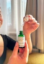 laSaponaria Sérum visage - Complexe fermenté BIO (30 ml) - pour une peau plus élastique, plus éclatante et plus lisse
